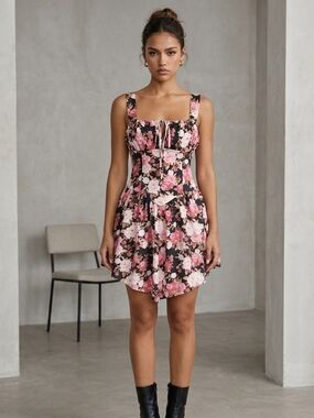 Floral Mini Dress